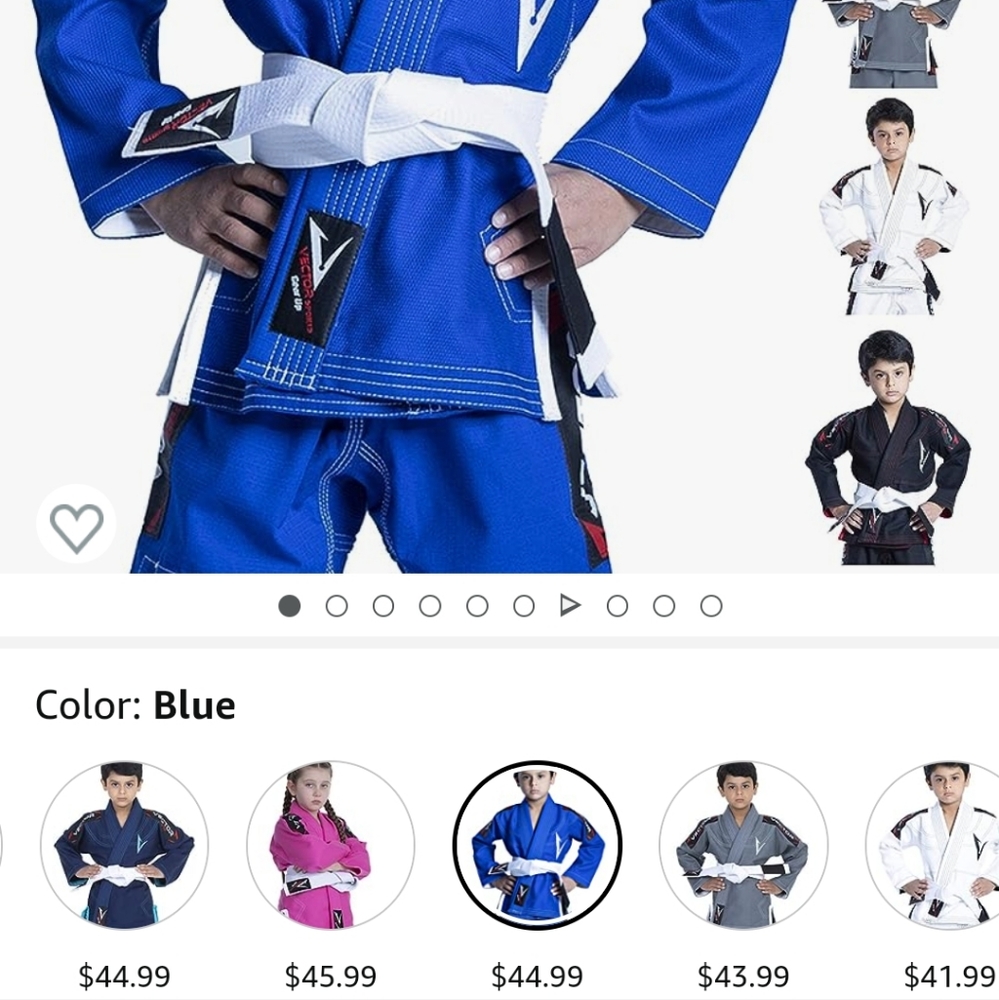 Kids vector jiu-jitsu gi